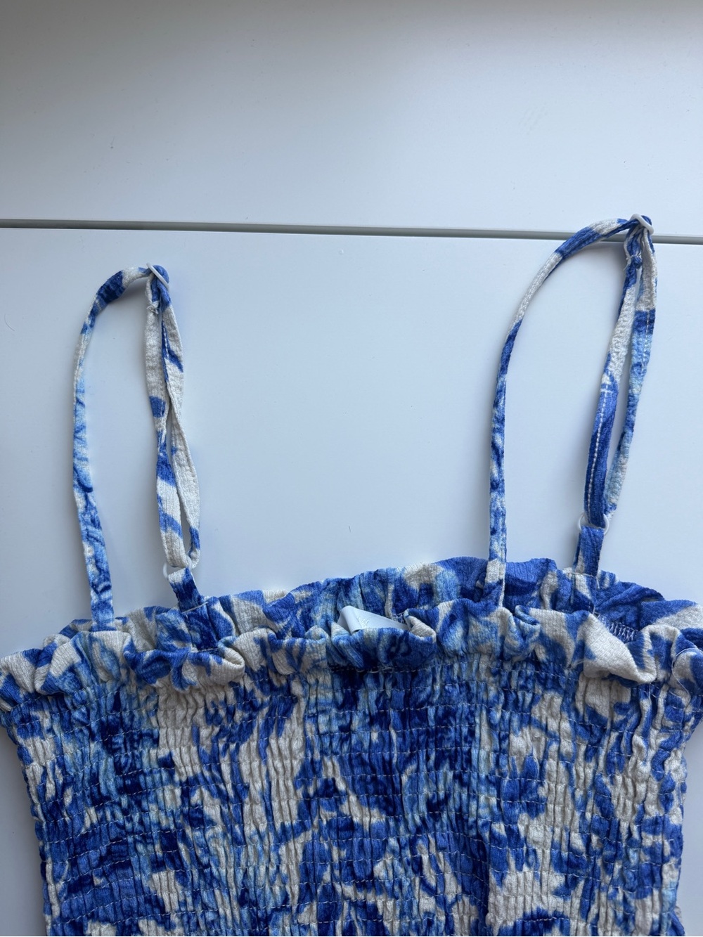 2 for $35⚡️Blue Floral Smocked Sundress - Women - Picture 2 of 4